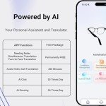 AI Smart Glasses with Translator and Voice Assistant