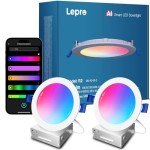 Lepro R2 Smart AI LED Canless Lights 6 Inch
