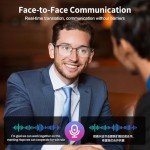 AI Smart Glasses with Translation and Bluetooth Audio