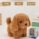 Realistic AI Robotic Puppy Dog - Walks & Barks