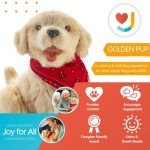 Lifelike Companion Pet for Seniors - Golden Pup