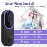 BITEPASS 1080p Wireless Video Doorbell Camera