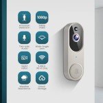 Orbitell Wi-Fi Video Doorbell with Two-Way Audio