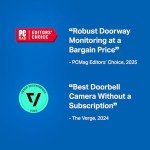 TP-Link Tapo Smart Video Doorbell Camera - 2K QHD