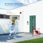 Orbitell Wi-Fi Video Doorbell with Two-Way Audio