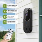 Lunelyx 1080P Smart Wireless Video Doorbell Camera