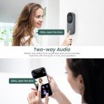 BITEPASS Wireless 1080p AI Video Doorbell Camera