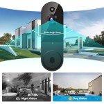 BoomChill 1080p Wireless AI Video Doorbell Camera
