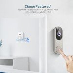 Orbitell Wi-Fi Video Doorbell with Two-Way Audio