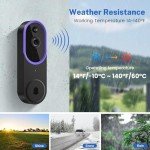 BITEPASS 1080p Wireless Video Doorbell Camera