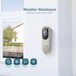 Orbitell Wi-Fi Video Doorbell with Two-Way Audio