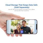 ClipBlur 1080p Wireless Video Doorbell with AI Alerts