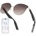 AI Translation Smart Sunglasses with Bluetooth Speakers