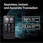 Portable AI Voice Translator - 138 Languages Instantly