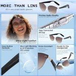 AI Translation Smart Sunglasses with Bluetooth Speakers