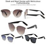 AI Translation Smart Sunglasses with Bluetooth Speakers