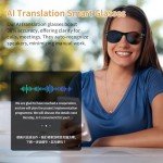 Real-Time AI Translator Smart Glasses for Travel