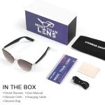 AI Translation Smart Sunglasses with Bluetooth Speakers