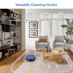 ZC WAS 2-in-1 Robot Vacuum & Mop Combo