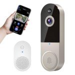 Hubposh Wireless Video Doorbell with AI Features
