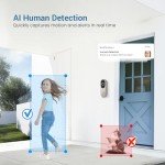 Lunelyx 1080P Wireless Video Doorbell Camera