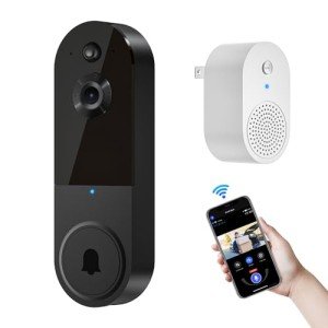 1080P Wireless Smart Video Doorbell with Night Vision