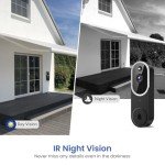SunnyJane 1080P Wireless Smart Video Doorbell
