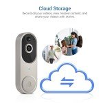 Lunelyx 1080P Wireless Video Doorbell Camera