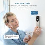 Lunelyx 1080P Wireless Video Doorbell Camera