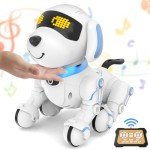 Interactive Robot Dog Toy for Kids 8-12
