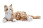Lifelike Animatronic Cat for Seniors - Orange Tabby