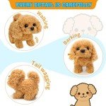 Interactive Plush Puppy Dog Toy for Kids