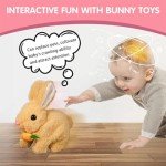 Interactive Realistic Bunny Toy with Movements