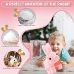 Interactive Realistic Bunny Toy with Movements