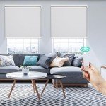 Remote-Controlled Motorized Blackout Roller Blinds