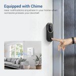 1080P Wireless Video Doorbell Camera with AI Detection