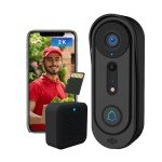 Wireless 2K Video Doorbell with AI Detection