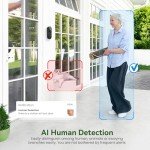 HopeFlex 1080P Smart Wireless Video Doorbell Camera