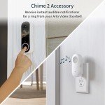 Arlo 2K Video Doorbell & Chime Bundle