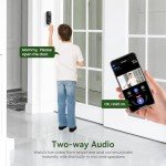 HopeFlex 1080P Smart Wireless Video Doorbell Camera