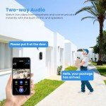 HopeFlex 1080P Smart Wireless Video Doorbell Camera
