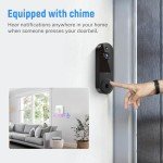 HopeFlex 1080P Smart Wireless Video Doorbell Camera