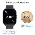 Popglory Smart Watch with AI Voice Control