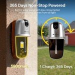 Anyfree 2025 Hello Wireless Doorbell Camera with Solar