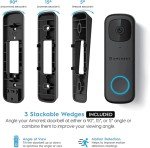 Amcrest 4MP AI Video Doorbell with WiFi