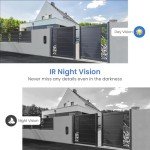 Hubposh Wi-Fi Smart Video Doorbell with Two-Way Audio