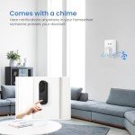 Hubposh Wi-Fi Smart Video Doorbell with Two-Way Audio