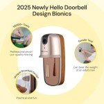 Anyfree 2025 Hello Wireless Doorbell Camera with Solar