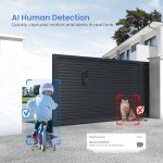 Hubposh Wi-Fi Smart Video Doorbell with Two-Way Audio