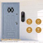 Lunelyx 1080P AI Video Doorbell Camera